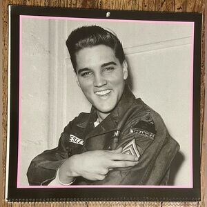 Elvis The Early Years Calendar 1989